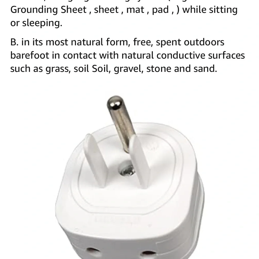 White Grid Pattern Grounding Mat - Picture 11 of 11
